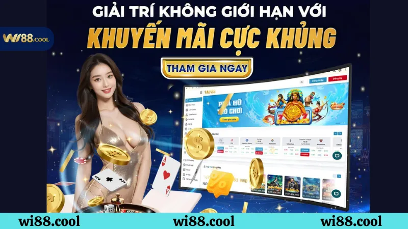 Hướng dẫn cách nhận khuyến mãi tại Wi88