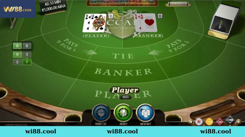 Luật chơi baccarat Wi88