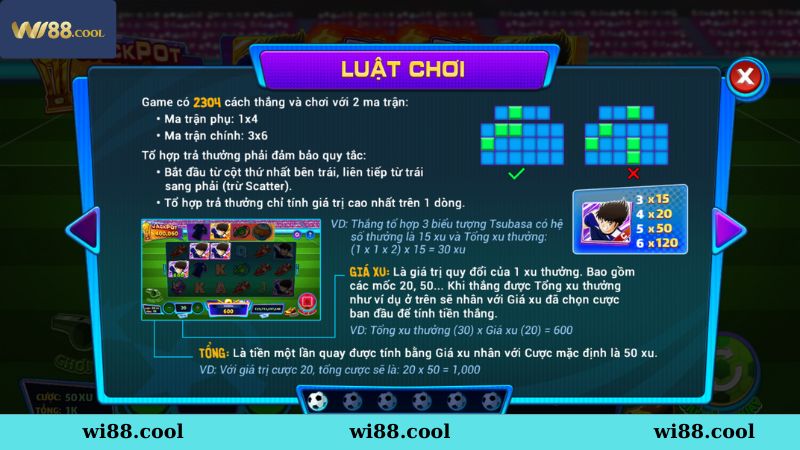 Luật chơi game giấc mơ World Cup