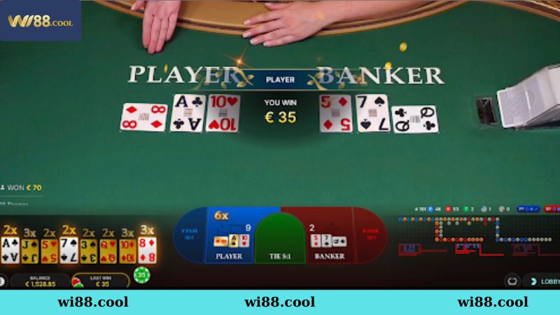 Ưu điểm nổi bật của Baccarat Wi88